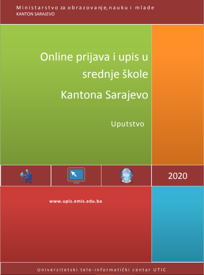 Uputstvo za online upis učenika u srednje škole kantona Sarajevo